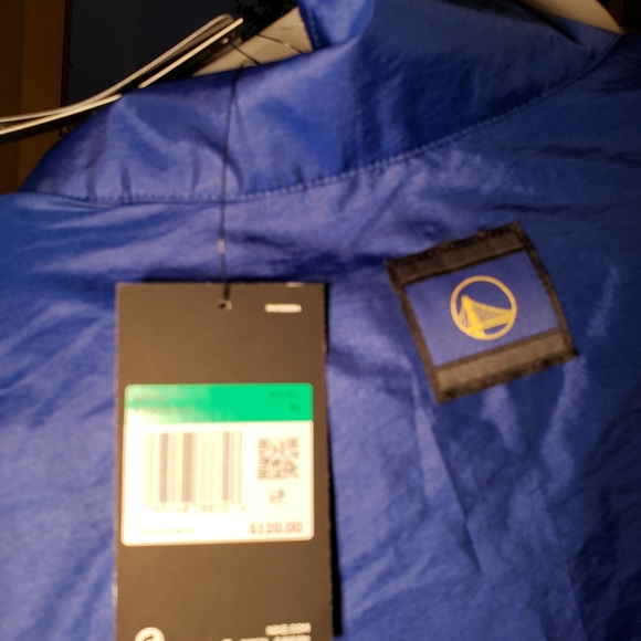 New Authentic Nike Golden State Warriors Jacket XL - Picture 2 of 9